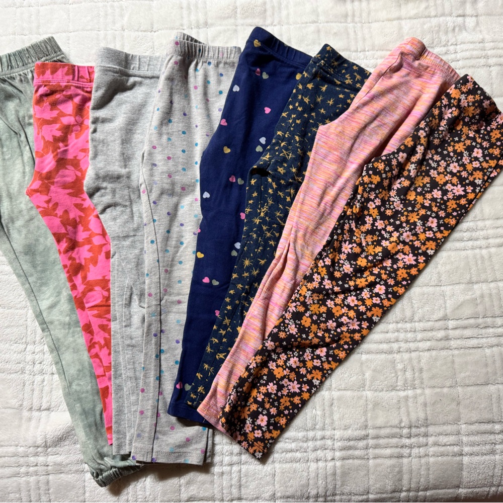 Colorful Patterned Leggings Set